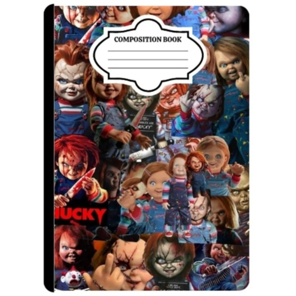 Handmade Chucky Composition Notebook